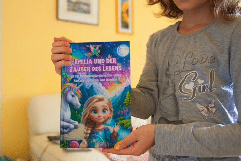 Spirituelles Kinderbuch mit gefülltem Inhalt für Mädchen im Grundschulalter