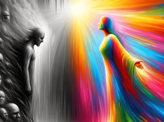 Dein Transformationsprozess. Licht vs. Schattenanteil in uns.