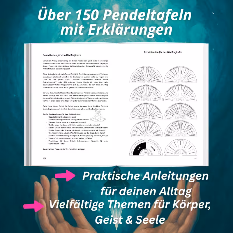 Pendeltafeln und Pendelkarten für Anfänger und Fortgeschrittene