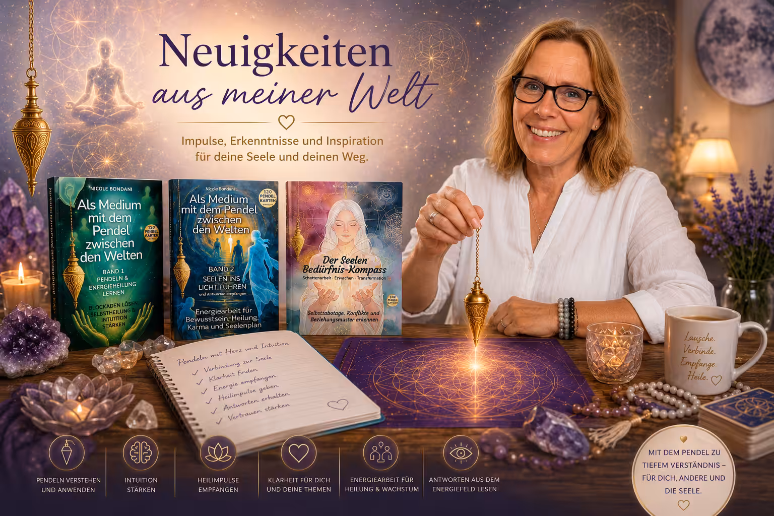 Bücher und digitale Produkte von Nicole Bondani