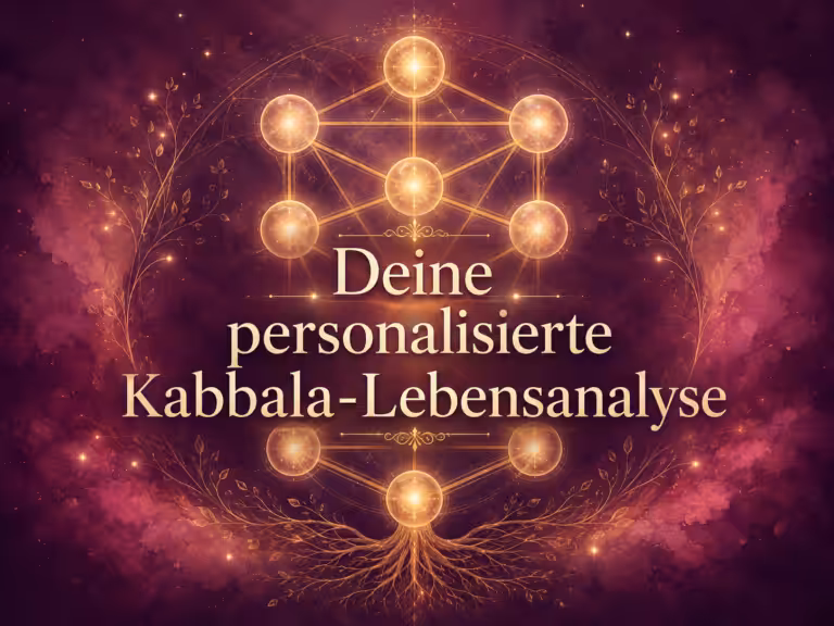 Deine personalisierte Kabbala Lebensanalyse online bestellen