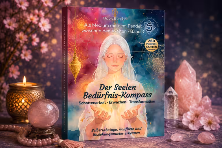 Buchcover: Schattenarbeit, Erwachen und Transformation mit dem Pendel von Nicole Bondani